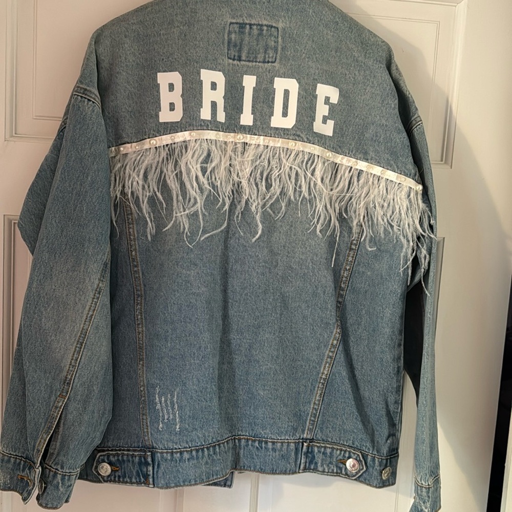 Bride denim jacket